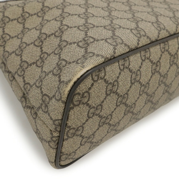 GUCCI Authentic Brown Leather Shoulder Bag - Picture 4 of 10